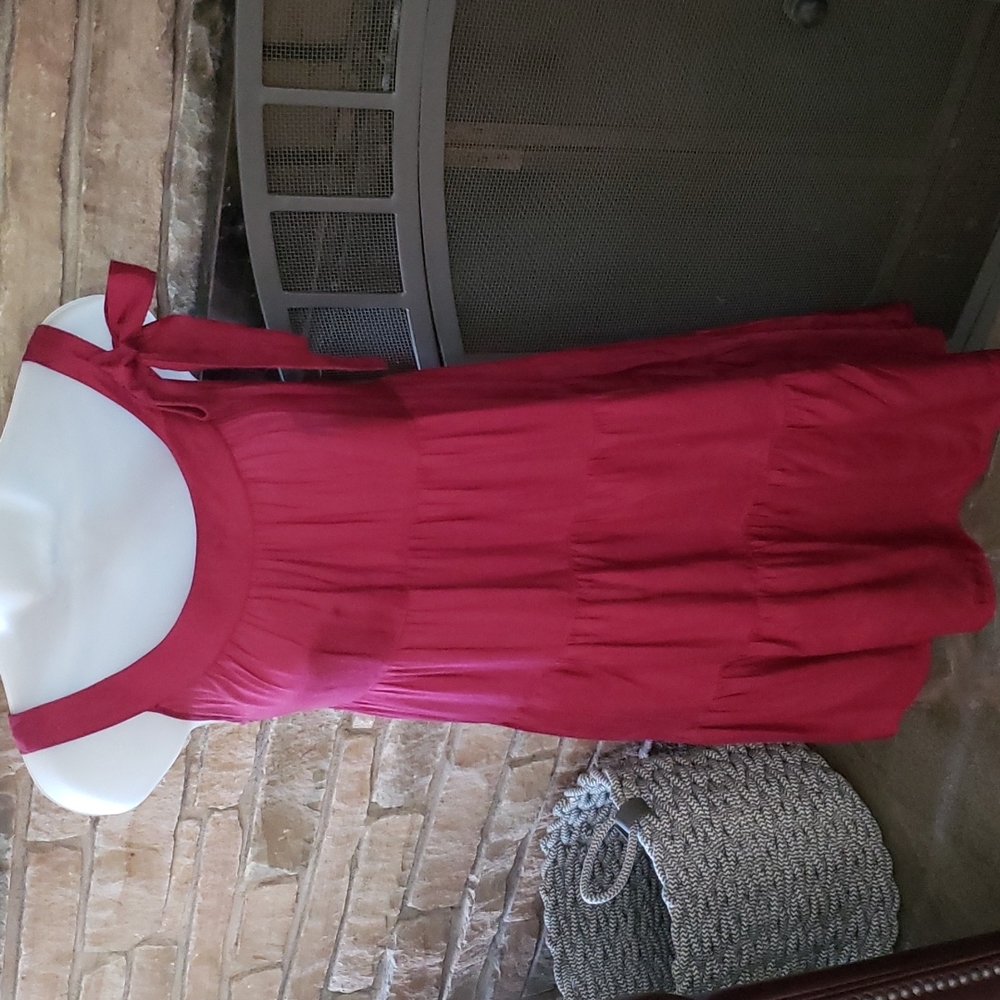 Boho mid length dress